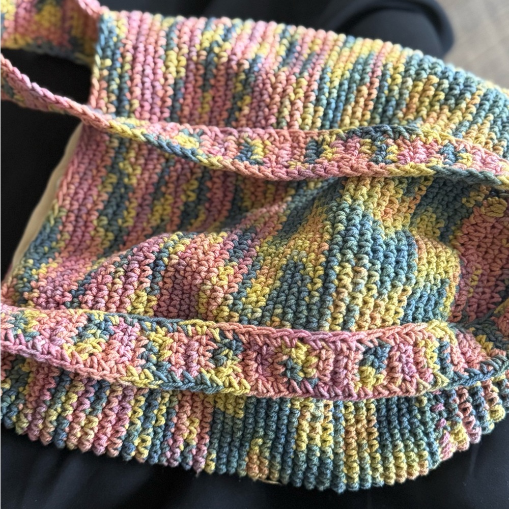 Wild Fable Multicolor Knit Crossbody Bag